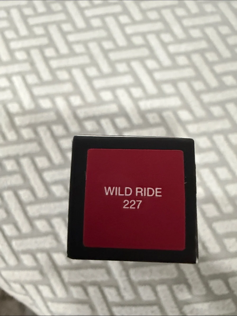 Nars Cosmetics Afterglow Sensual Shine Lipstick in WILD RIDE 227 (Burgundy Red)